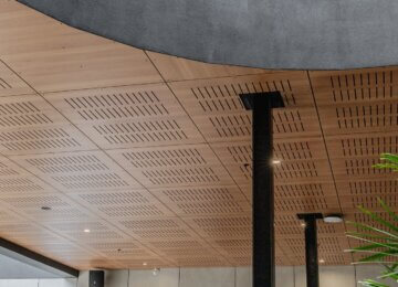 DecoCeiling aluminium ceiling - non-combustible
