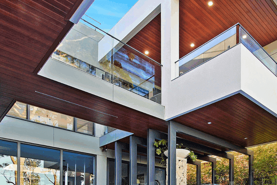 V Line Cladding V-Groove Aluminium Cladding | DecoClad® Timber-Look | DECO