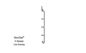 V-Groove Aluminium Cladding | DecoClad® Timber-Look | DECO