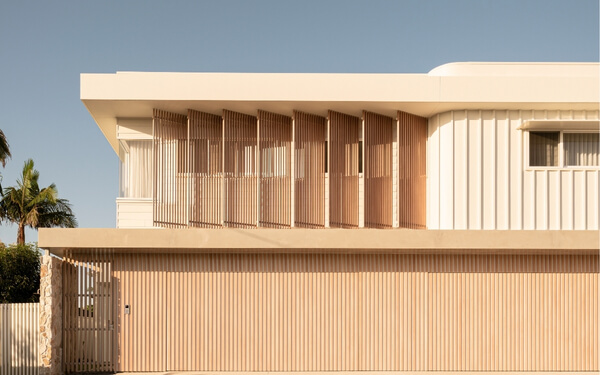 deco batten facade and screens