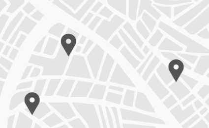 map with points