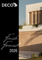 cover of the 2026 finish forecast by deco australia.